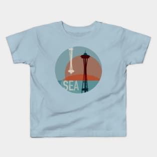 Summer in Seattle I Kids T-Shirt